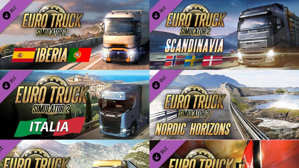 EuroTruckSimulator2DLCまとめ画像